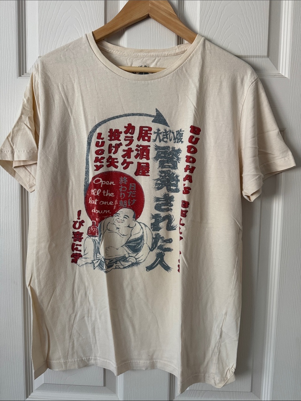 Vintage Lucky Brand Buddha Tee